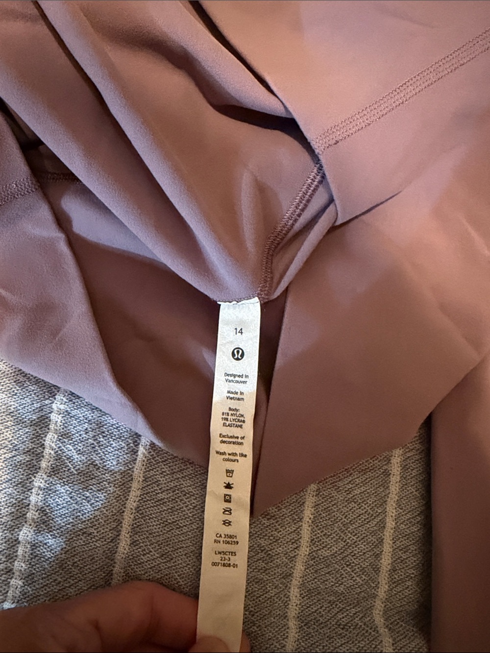 lululemon athletica Mauve/Brown High-Rise Leggings - Picture 4 of 4